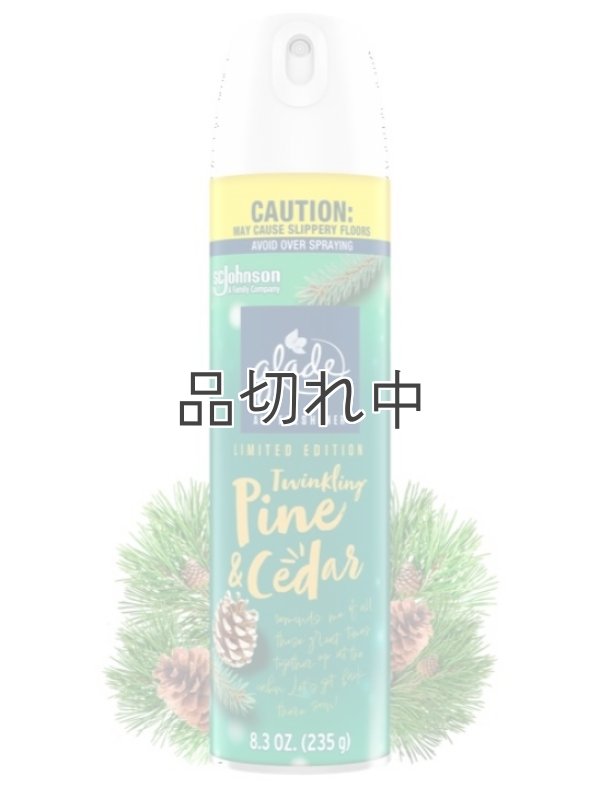画像1: 【glade】エアーフレッシュナー：トゥウィンクリングパイン＆シダー