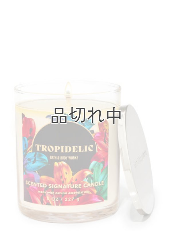 画像1: 【Bath&BodyWorks】シグネチャー1-wickキャンドル（8oz）：トロピデリック
