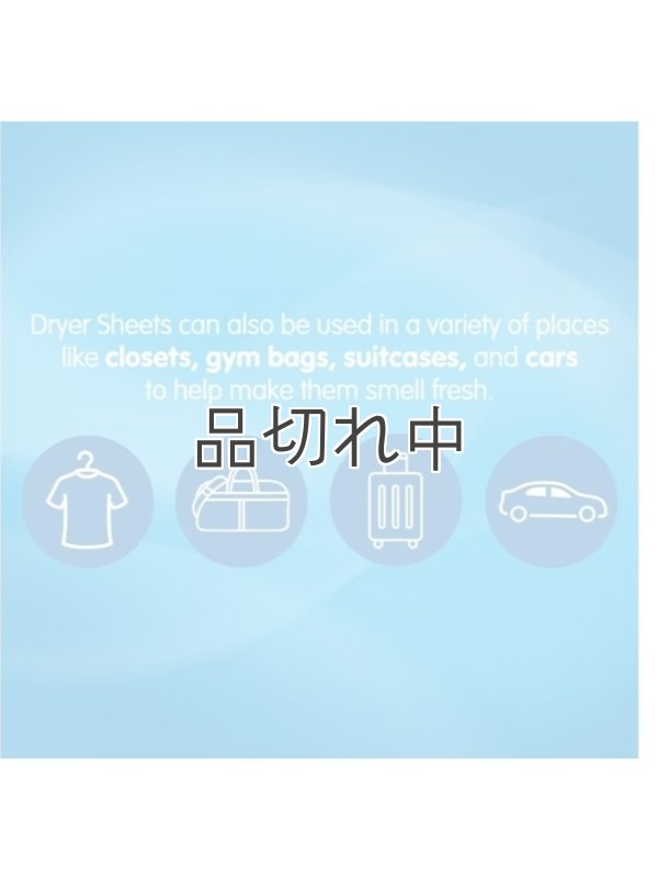 画像4: 【Snuggle/スナッグル】ドライヤーシート(120枚入り)：ブルースパークル