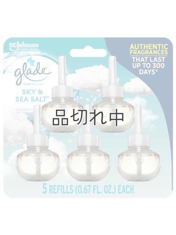 画像1: 【glade】プラグインオイルリフィル(5個入)：スカイ＆シーソルト