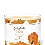 Bath&BodyWorks】3-wickキャンドル（14.5oz）：バニラビーン