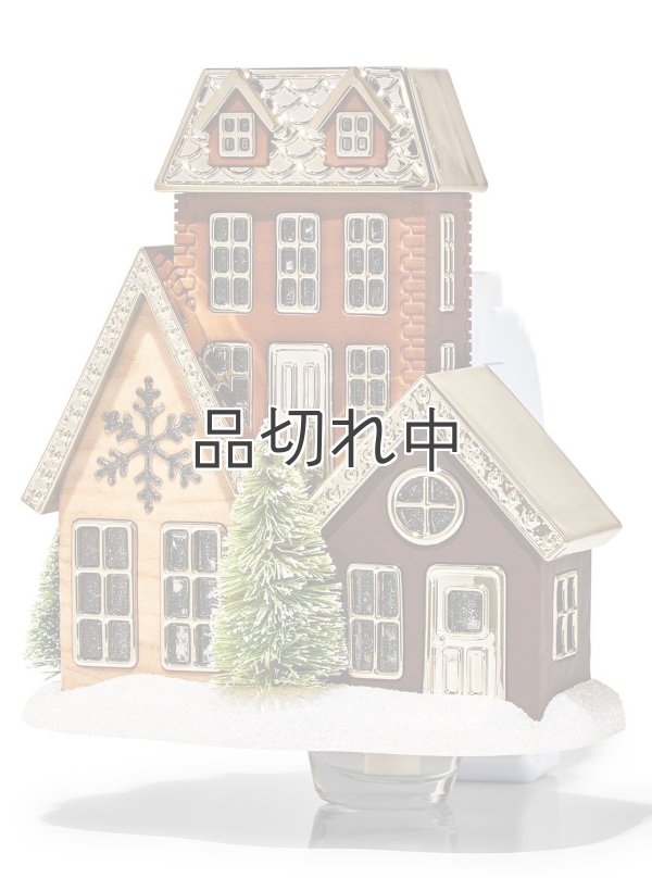 画像2: 【Bath&BodyWorks】Wallflowers本体：ホリデービレッジプロジェクターナイトライト