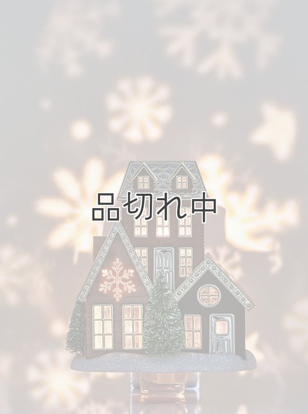 画像1: 【Bath&BodyWorks】Wallflowers本体：ホリデービレッジプロジェクターナイトライト