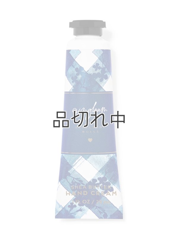 画像1: 【Bath&BodyWorks】シアバターハンドクリーム：ギンガム