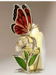 画像2: 【Bath&BodyWorks】香りの強さが調節できる★Wallflowers本体 Scent Control：ブルーミングバタフライナイトライト
