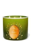 画像1: 【Bath&BodyWorks】《Disney Princessコラボ》3-wickキャンドル（14.5oz）：Tiana (ティアナ)