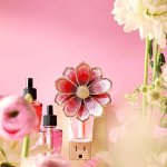 画像: 【Bath&BodyWorks】香りの強さが調節できる★Wallflowers本体 Scent Control：Embroidery Flower (刺繍フラワー)