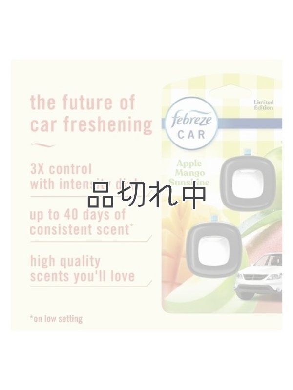 画像2: 【USファブリーズ】車用芳香剤(2個入り)：アップルマンゴーサンシャイン
