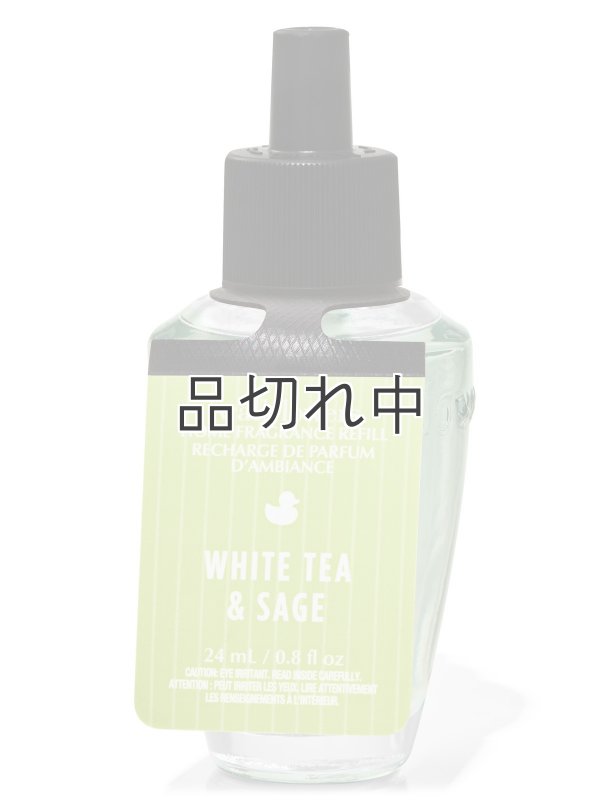 画像1: 【Bath&BodyWorks】Wallflowers詰替リフィル：ホワイトティー＆セージ