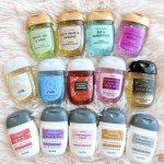 Bath&BodyWorks】ミニハンドジェルホルダー：ローズスナップケース