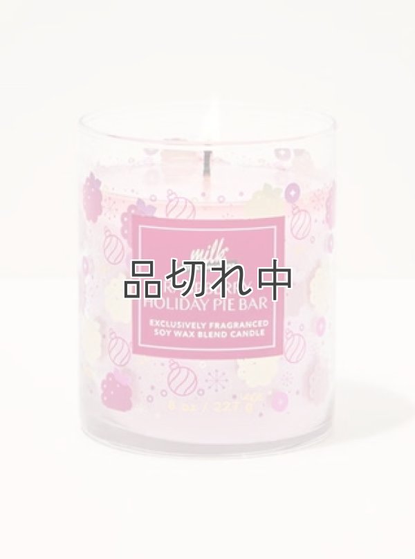 画像2: 【Bath&BodyWorks】シグネチャー1-wickキャンドル（8oz）：ラズベリーホリデーパイバー
