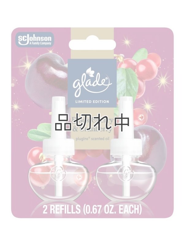 画像1: 【glade】プラグインオイルリフィル(2個入)：ブラックチェリー＆クランベリー