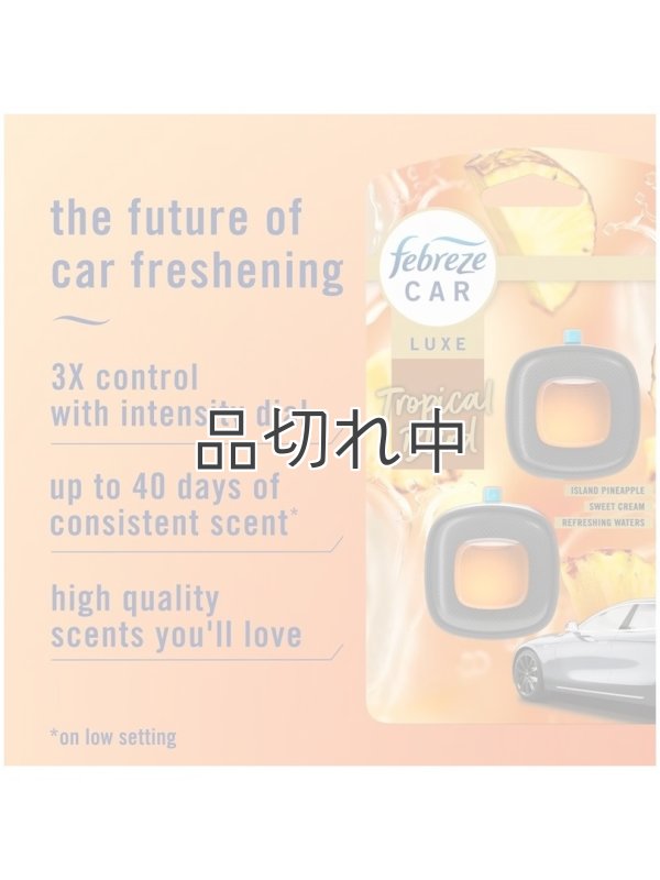 画像2: 【USファブリーズ】車用芳香剤(2個入り)：トロピカルブレンド