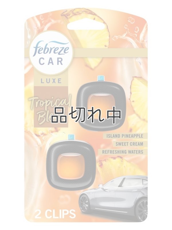 画像1: 【USファブリーズ】車用芳香剤(2個入り)：トロピカルブレンド