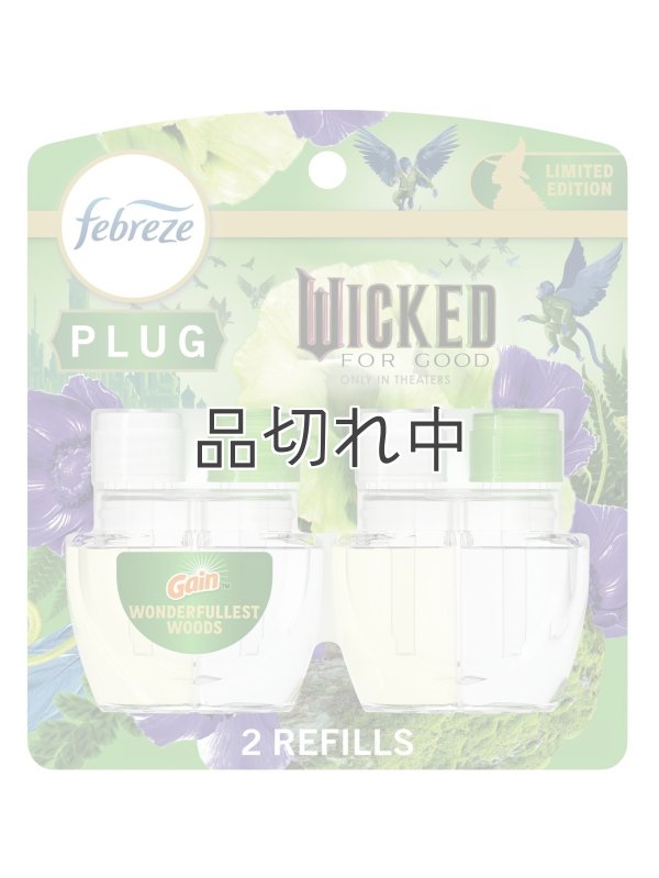 画像1: 【USファブリーズ】プラグインオイルリフィル(2セット入)：Wicked ワンダフレストウッズ