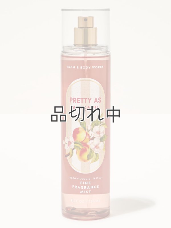 画像1: 【Bath&BodyWorks】ファインフレグランスミスト：プリティーアズアピーチ