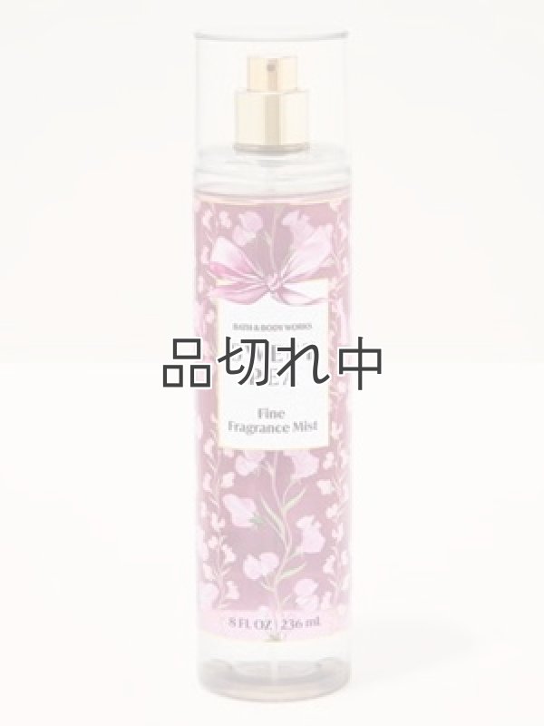 画像1: 【Bath&BodyWorks】ファインフレグランスミスト：スイートピー