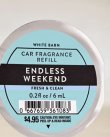 画像2: 【Bath&BodyWorks】カーフレグランス詰替リフィル：エンドレスウィークエンド