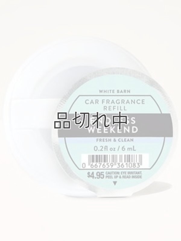 画像1: 【Bath&BodyWorks】カーフレグランス詰替リフィル：エンドレスウィークエンド