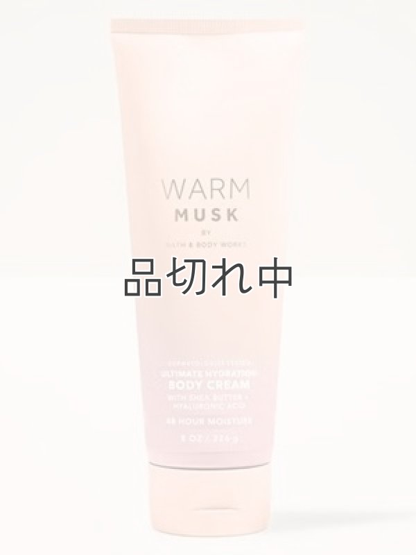 画像1: 【Bath&BodyWorks】ボディクリーム：Warm Musk (ウォームムスク)