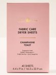 画像2: 【Bath&Body Works】ドライヤーシート(40枚入り)：シャンパントースト