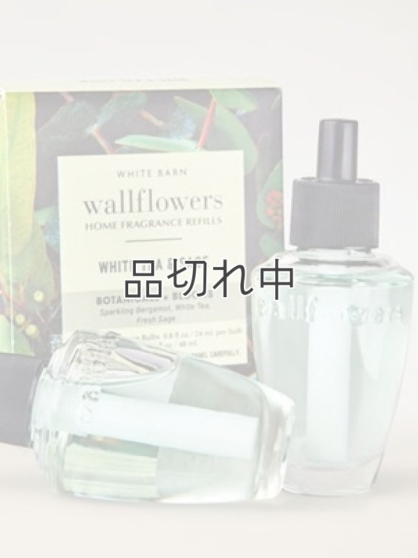 画像2: 【Bath&BodyWorks】Wallflowers詰替リフィル(2個入り)：ホワイトティー＆セージ