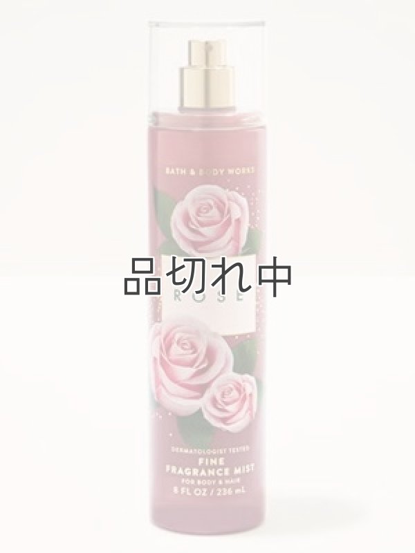 画像1: 【Bath&BodyWorks】ファインフレグランスミスト：ローズ