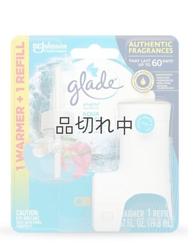 画像1: 【glade】プラグインオイル本体+リフィル1個セット：アクアウェーブ