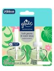 画像1: 【glade】プラグインオイルリフィル(2個入)：ラッシュグリーン＆ウォーターロータス
