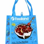 画像: 【Food Land /フードランド】エコバッグ:ポキボウル