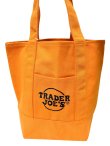 画像2: 【Trader Joe's/トレーダージョーズ】エコバッグ：ミニサイズキャンバストート オレンジ