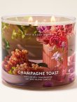 画像1: 【Bath&BodyWorks】3-wickキャンドル（14.5oz）：シャンパントースト