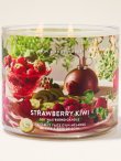 画像2: 【Bath&BodyWorks】3-wickキャンドル（14.5oz）：ストロベリーキウイ