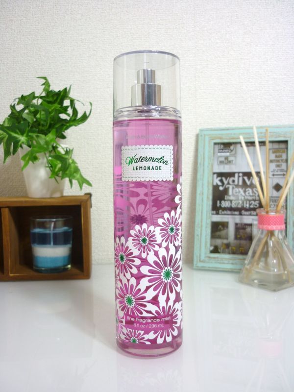 Bath Bodyworks ファインフレグランスミスト ウォーターメロンレモネード ルームフレグランス専門店カジュアルスタイル