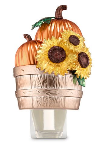画像1: ★30％OFF★3160円→2212円【Bath&BodyWorks】Wallflowers本体：パンプキン＆サンフラワーバスケット