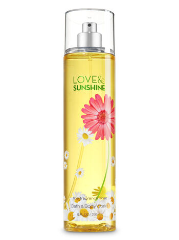 Bath Bodyworks ファインフレグランスミスト ラブ サンシャイン ルームフレグランス専門店カジュアルスタイル