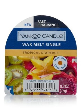 画像1: 【YANKEE CANDLE/ヤンキーキャンドル】ワックスメルト：トロピカルスターフルーツ