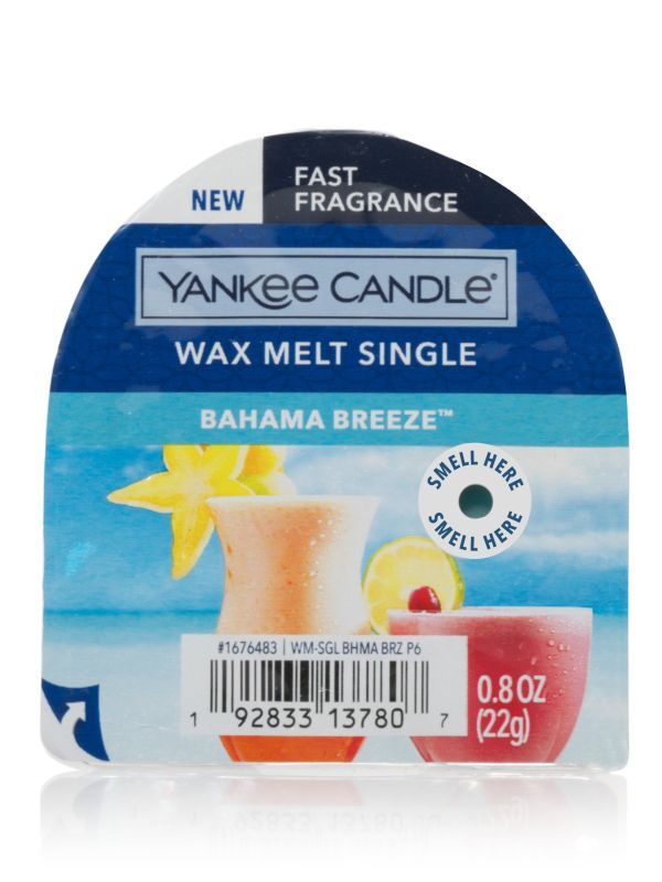 画像1: 【YANKEE CANDLE/ヤンキーキャンドル】ワックスメルト：バハマブリーズ