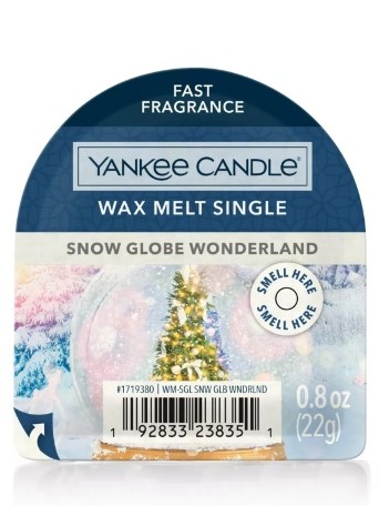 画像1: 【YANKEE CANDLE/ヤンキーキャンドル】ワックスメルト：スノーグローブワンダーランド