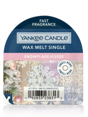 画像1: 【YANKEE CANDLE/ヤンキーキャンドル】ワックスメルト：スノーフレークキス