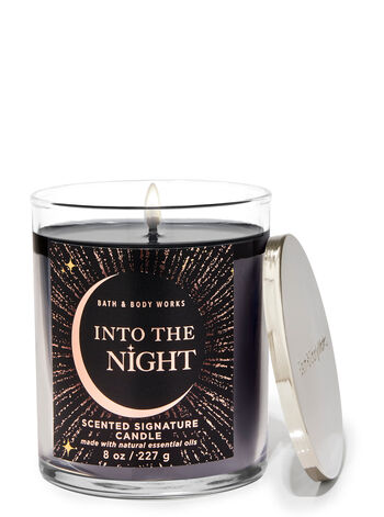 画像1: 【Bath&BodyWorks】シグネチャー1-wickキャンドル（8oz）：Into the Night