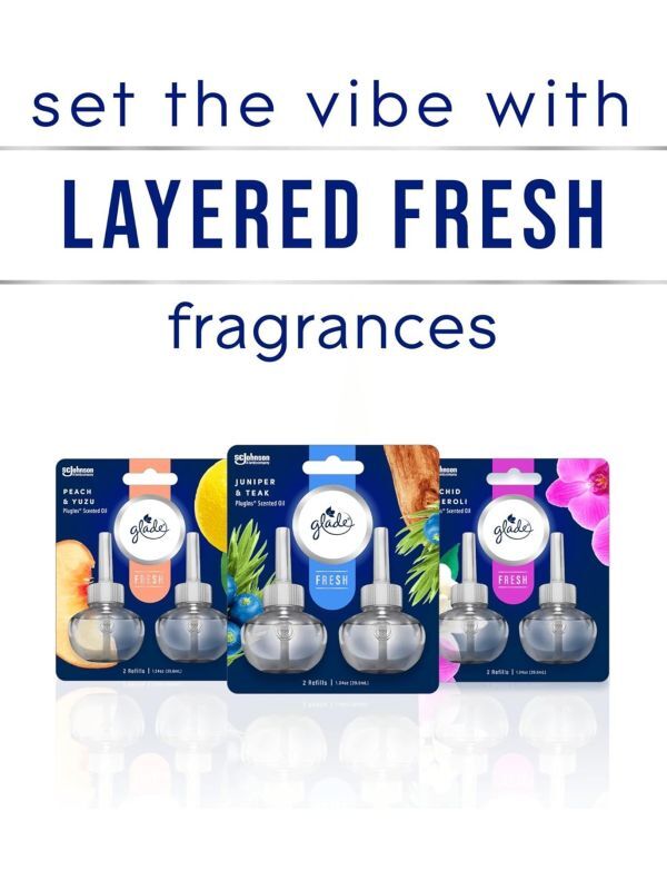 画像5: 【glade】プラグインオイルリフィル(2個入)：オーキッド＆ネロリ