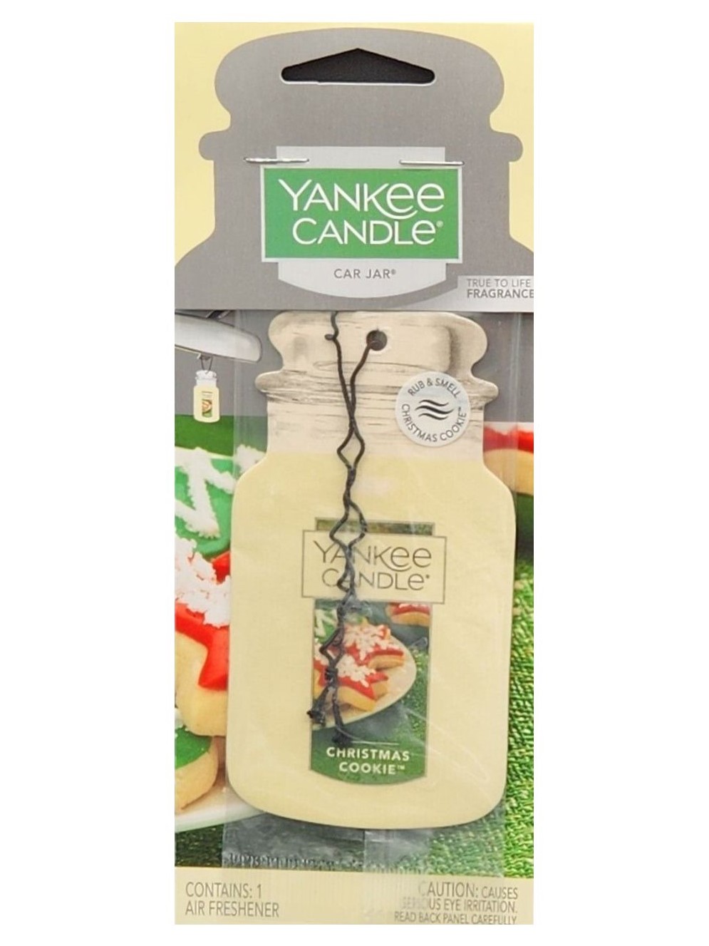 画像1: 【YANKEE CANDLE】カージャー(ペーパーサシェ)：クリスマスクッキー