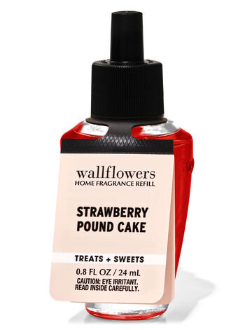 画像1: 【Bath&BodyWorks】Wallflowers詰替リフィル：ストロベリーパウンドケーキ