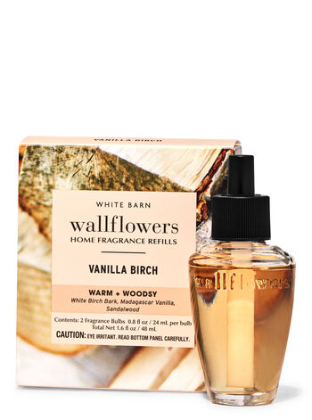 画像1: 【Bath&BodyWorks】Wallflowers詰替リフィル(2個入り)：バニラバーチ