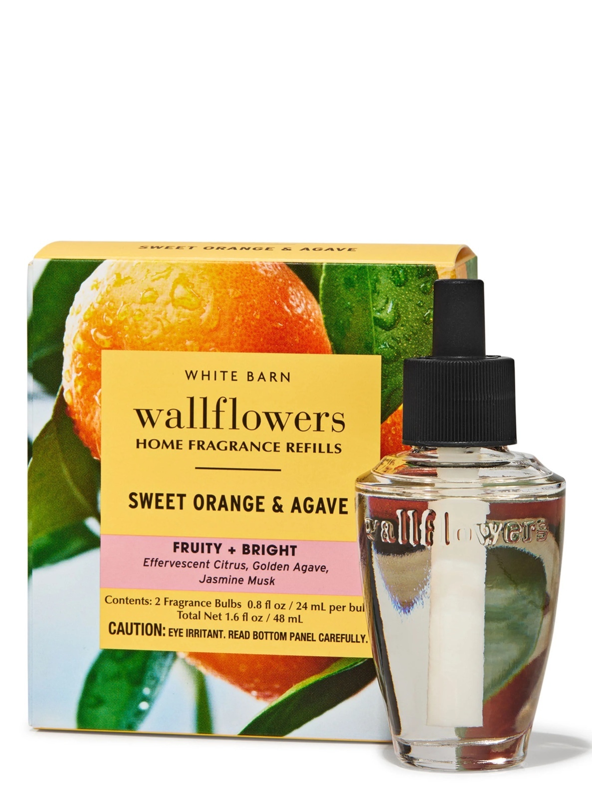 画像1: 【Bath&BodyWorks】Wallflowers詰替リフィル(2個入り)：スイートオレンジ＆アガベ