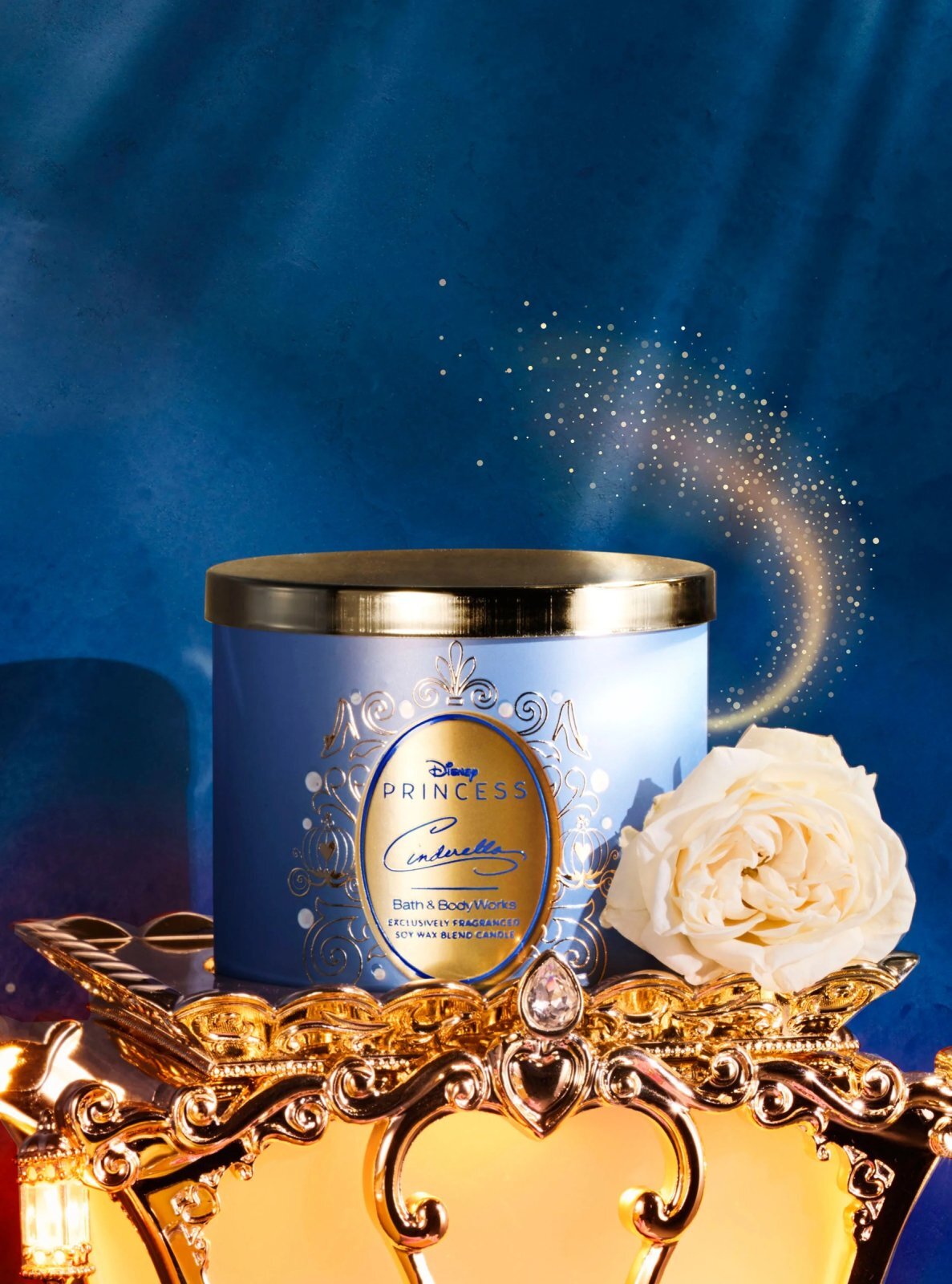 画像2: 【Bath&BodyWorks】《Disney Princessコラボ》3-wickキャンドル（14.5oz）：Cinderella (シンデレラ)