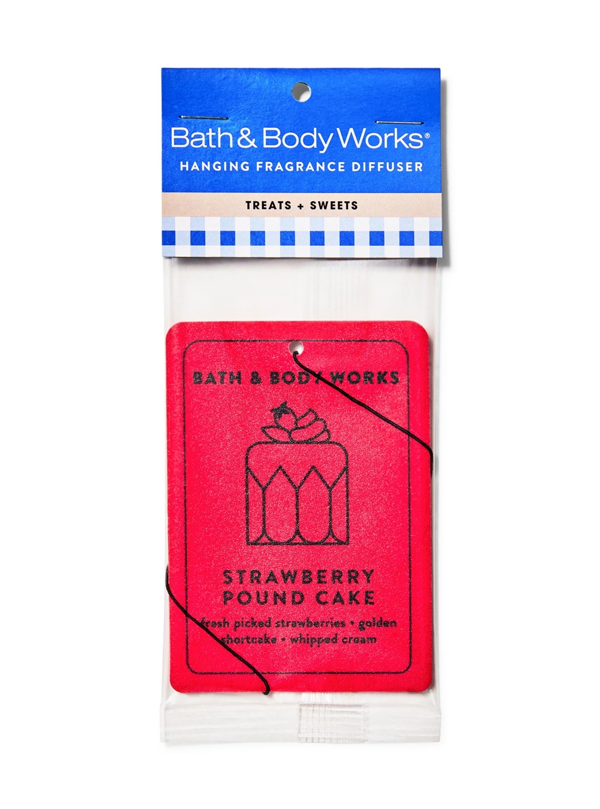 画像2: 【Bath&BodyWorks】ハンギングフレグランスディフューザー(吊り下げ)：ストロベリーパウンドケーキ