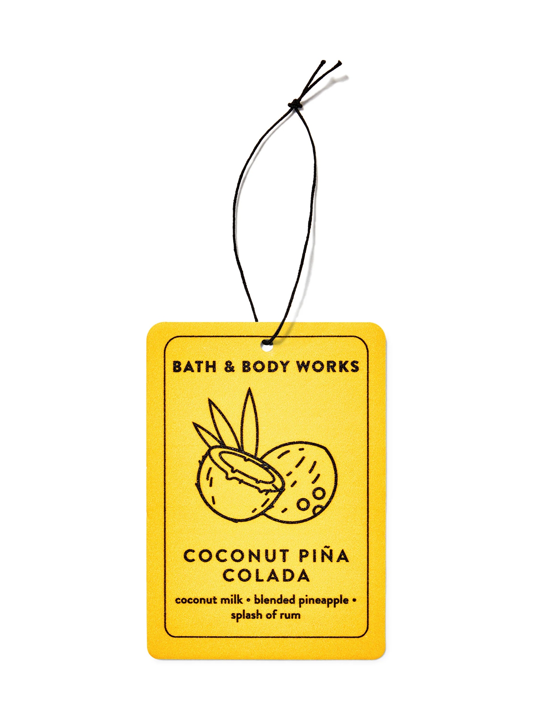 画像1: 【Bath&BodyWorks】ハンギングフレグランスディフューザー(吊り下げ)：ココナッツピナコラーダ