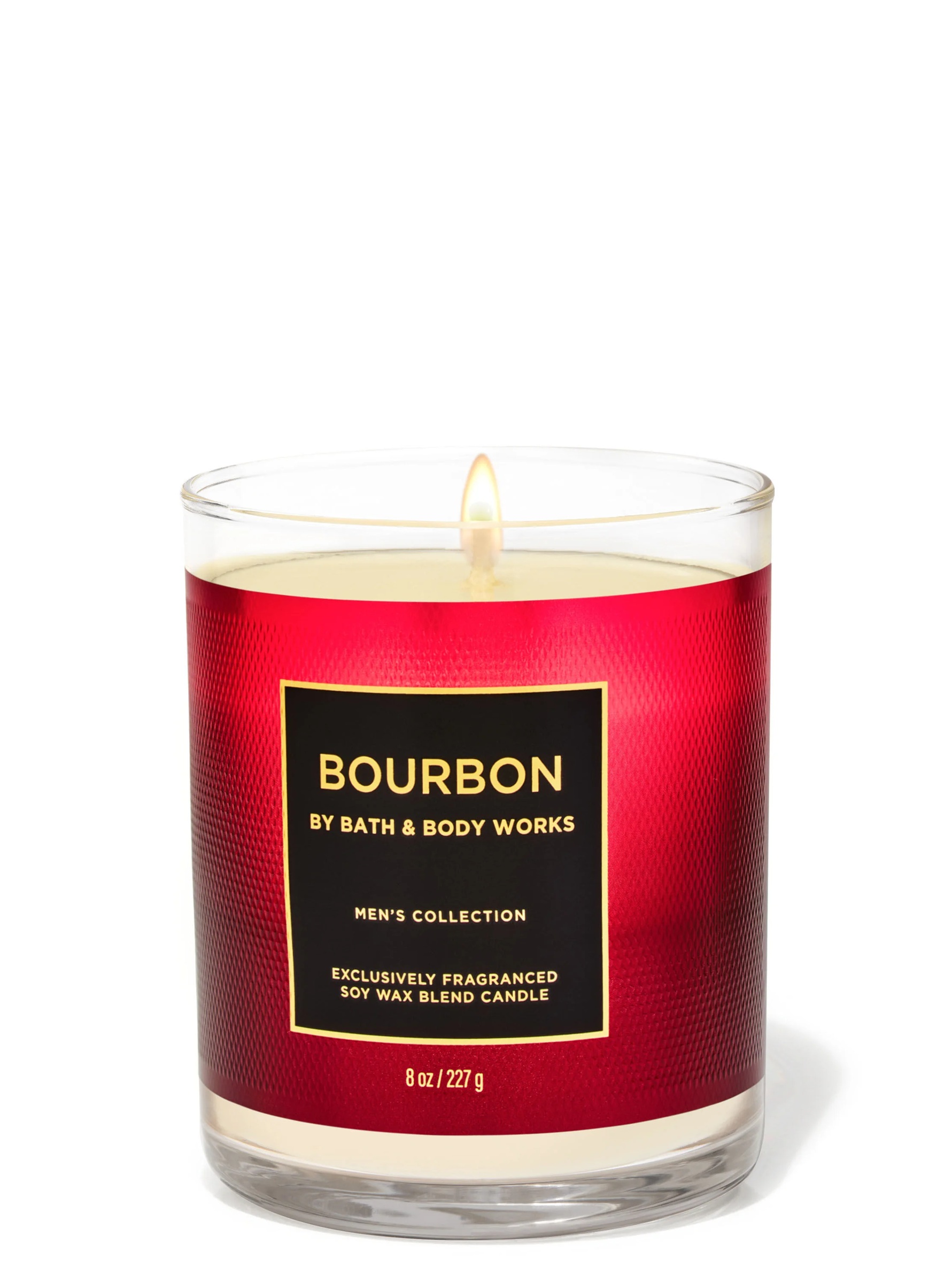 画像1: 【Bath&BodyWorks】シグネチャー1-wickキャンドル（8oz）：Bourbon (バーボン)